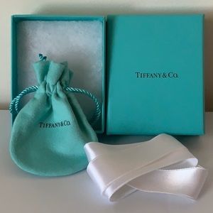 TIFFANY & CO. BOX, POUCH, RIBBON & BAG